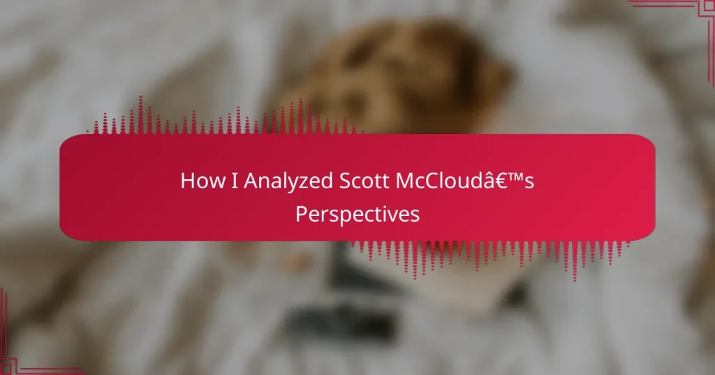 How I Analyzed Scott McCloud’s Perspectives