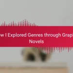How I Explored Genres through Graphic Novels