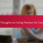 My Thoughts on Using Patreon for Comics
